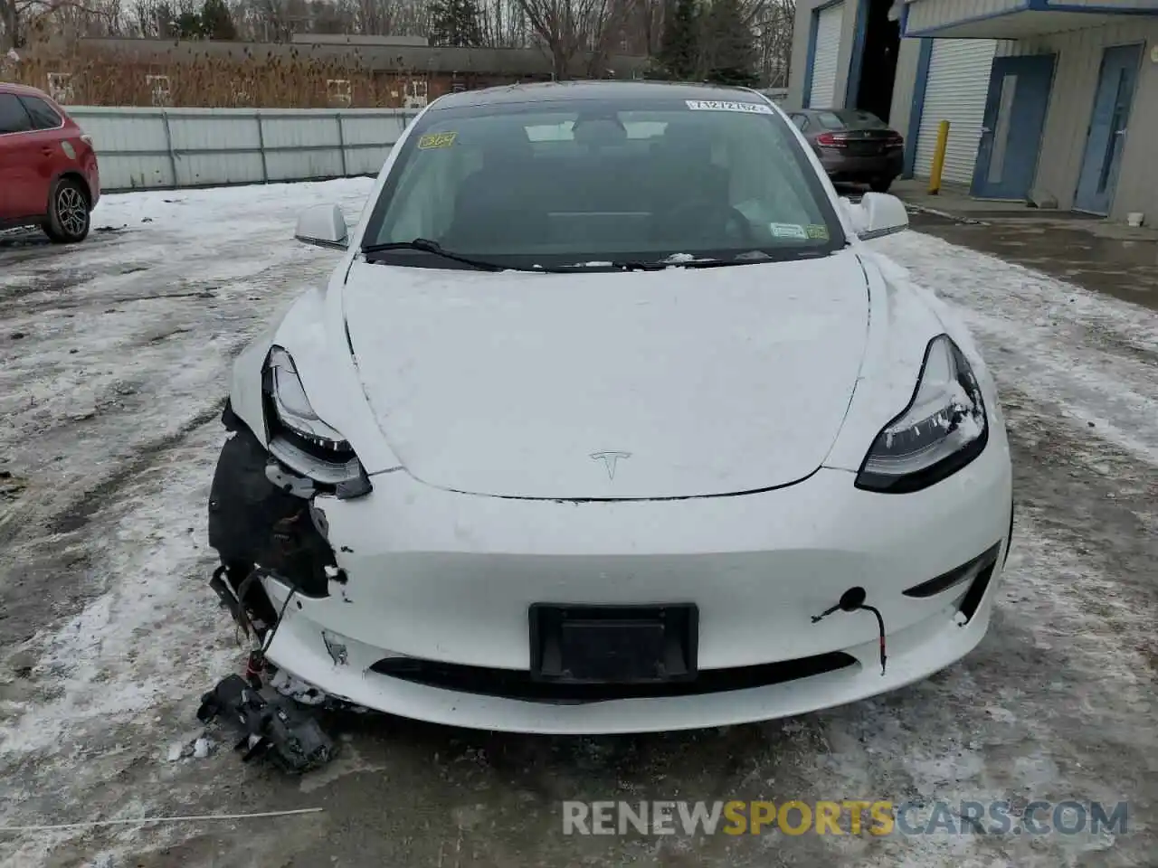 5 Photograph of a damaged car 5YJ3E1EB9LF637392 TESLA MODEL 3 2020