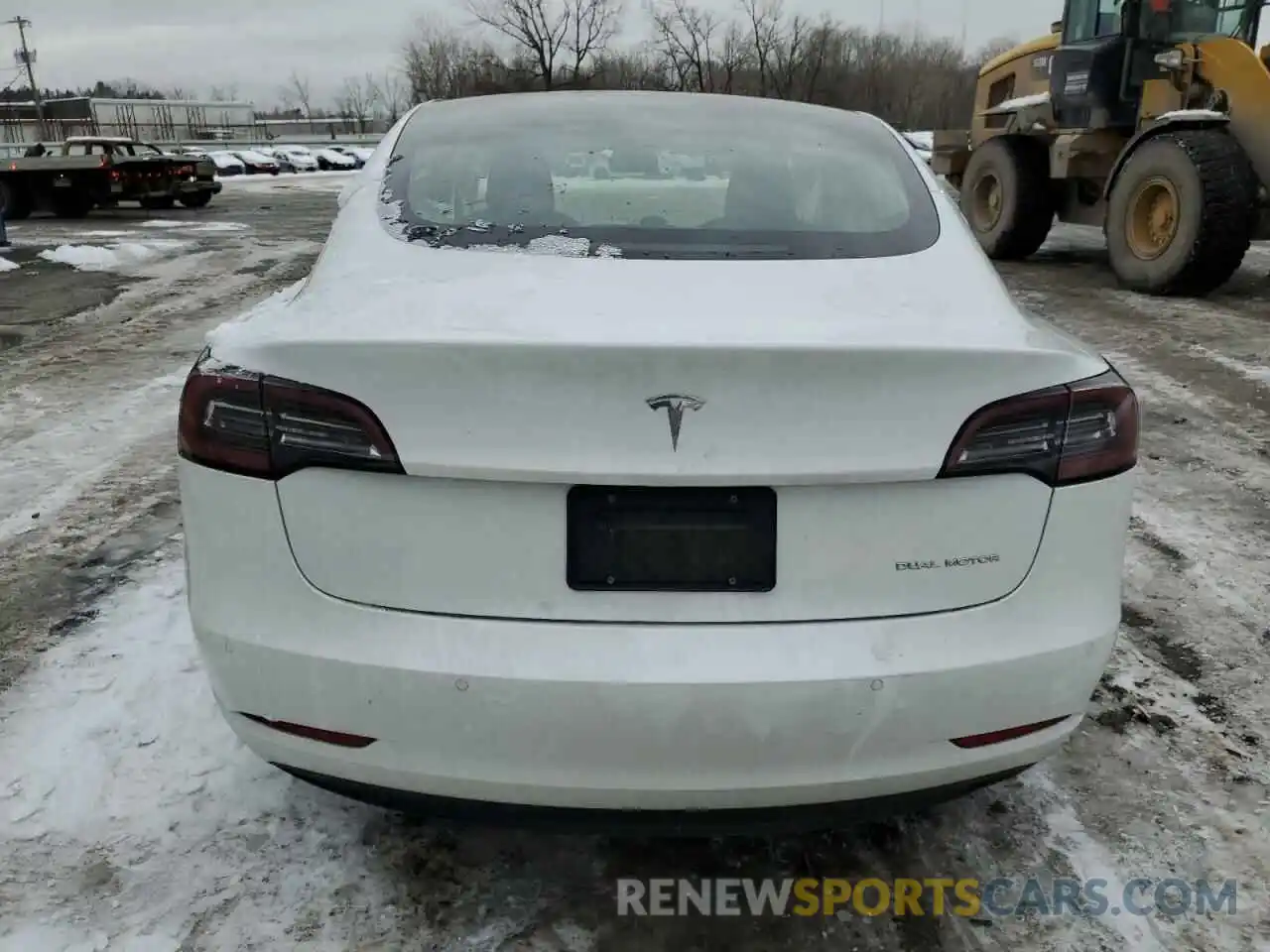 6 Photograph of a damaged car 5YJ3E1EB9LF637392 TESLA MODEL 3 2020