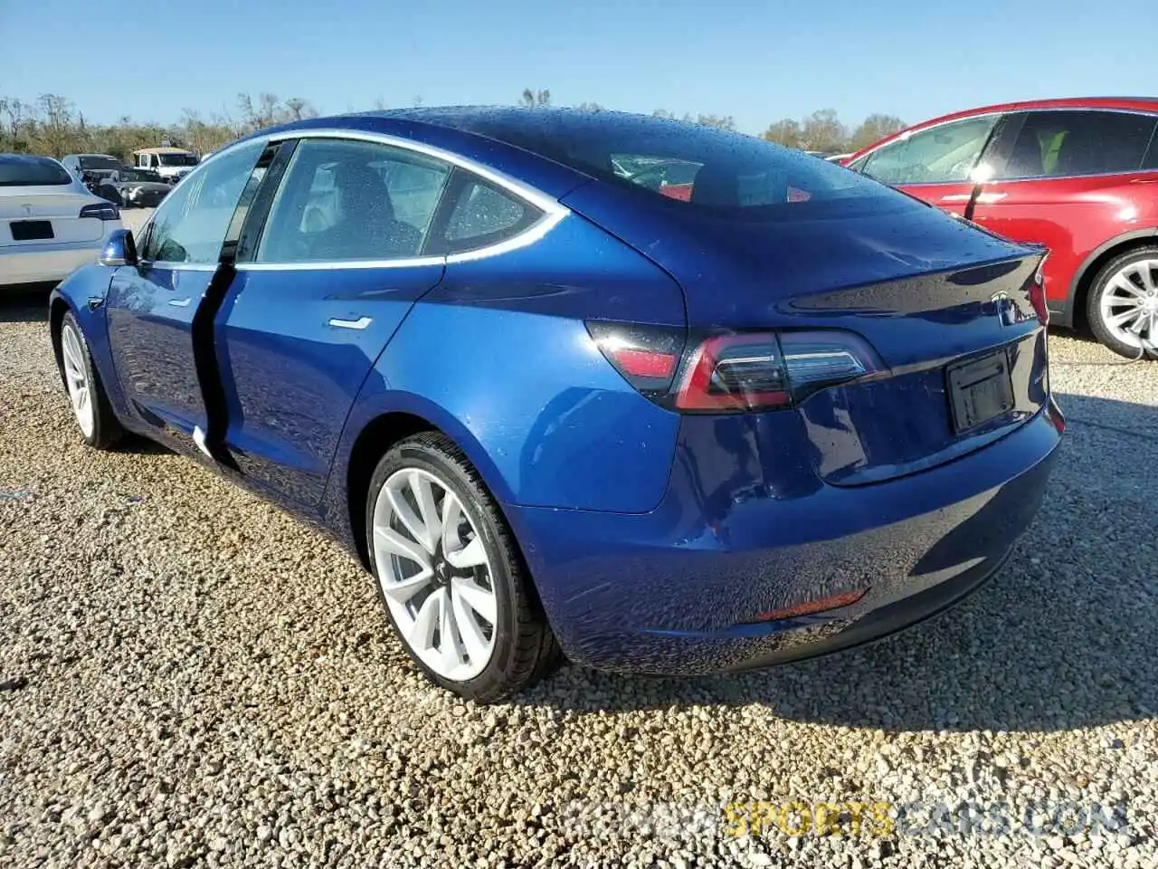 3 Photograph of a damaged car 5YJ3E1EB9LF638378 TESLA MODEL 3 2020