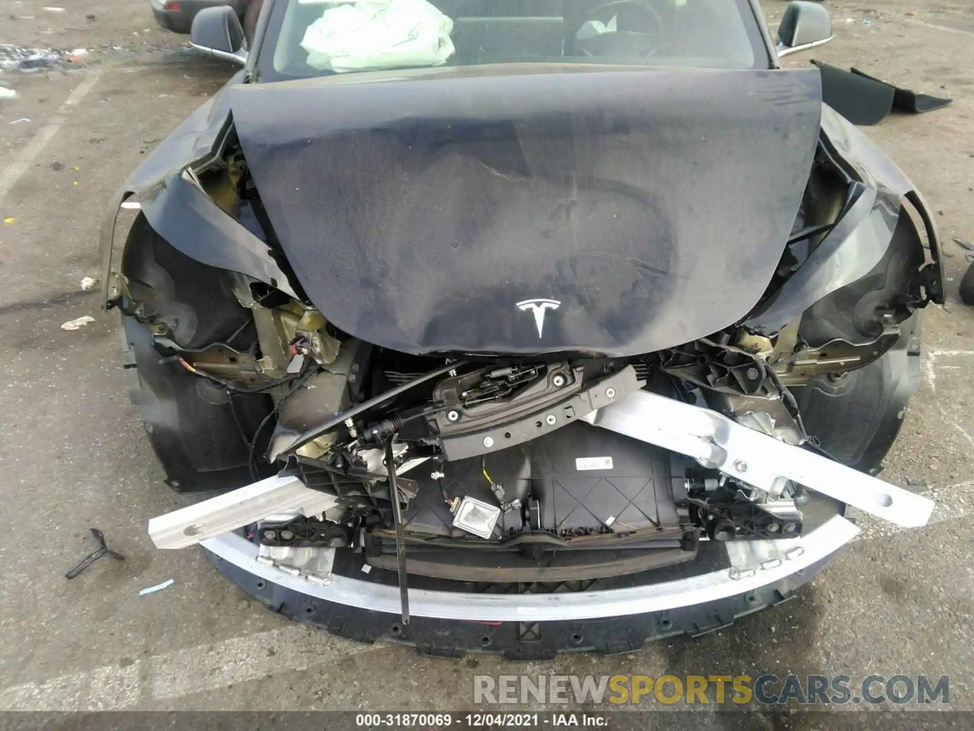 6 Photograph of a damaged car 5YJ3E1EB9LF649445 TESLA MODEL 3 2020