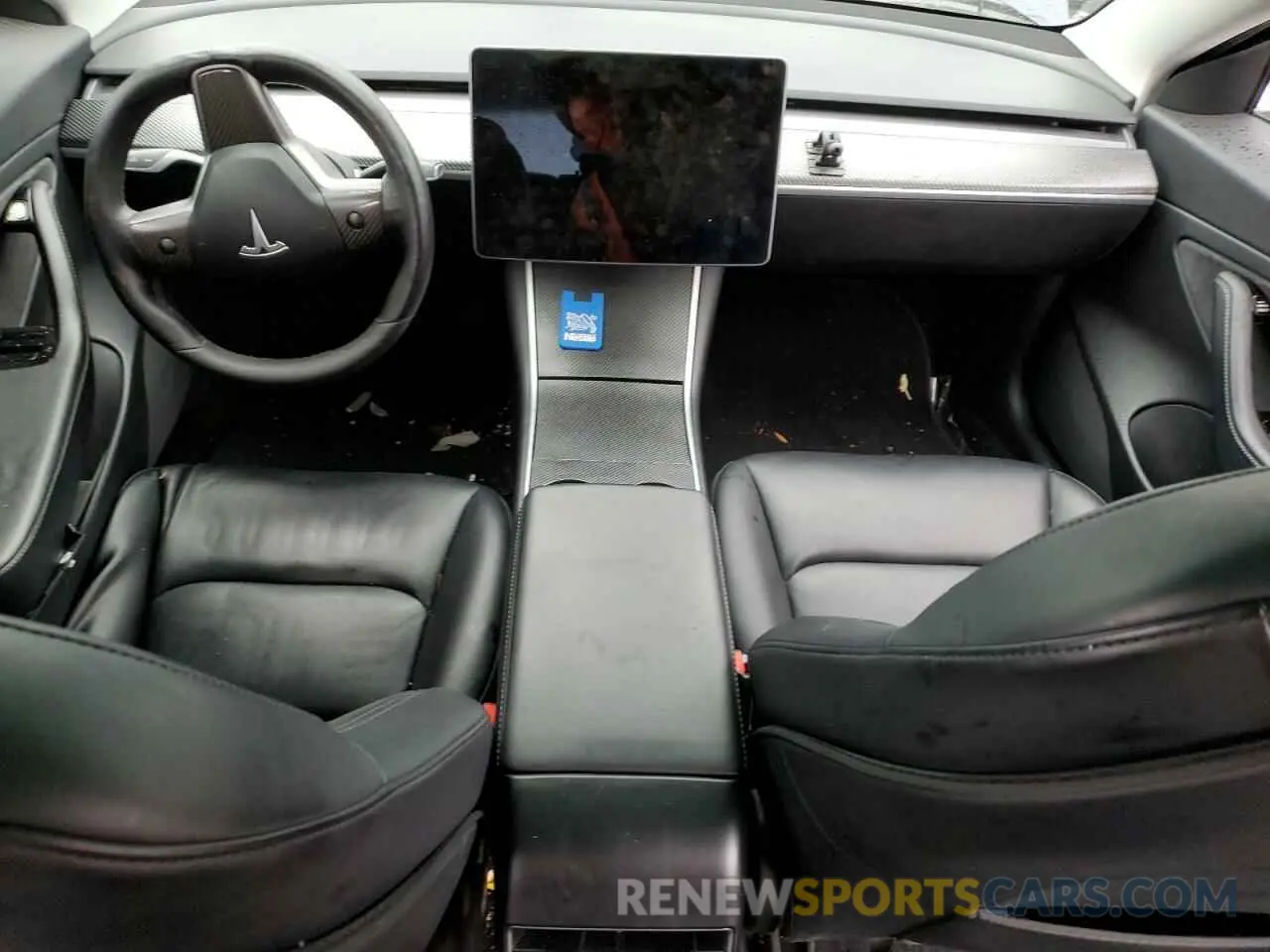 8 Photograph of a damaged car 5YJ3E1EB9LF663670 TESLA MODEL 3 2020