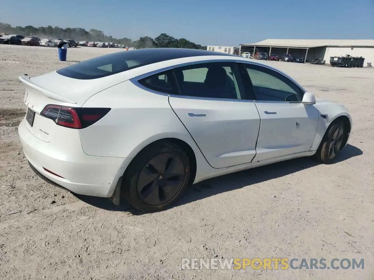 3 Photograph of a damaged car 5YJ3E1EB9LF665032 TESLA MODEL 3 2020