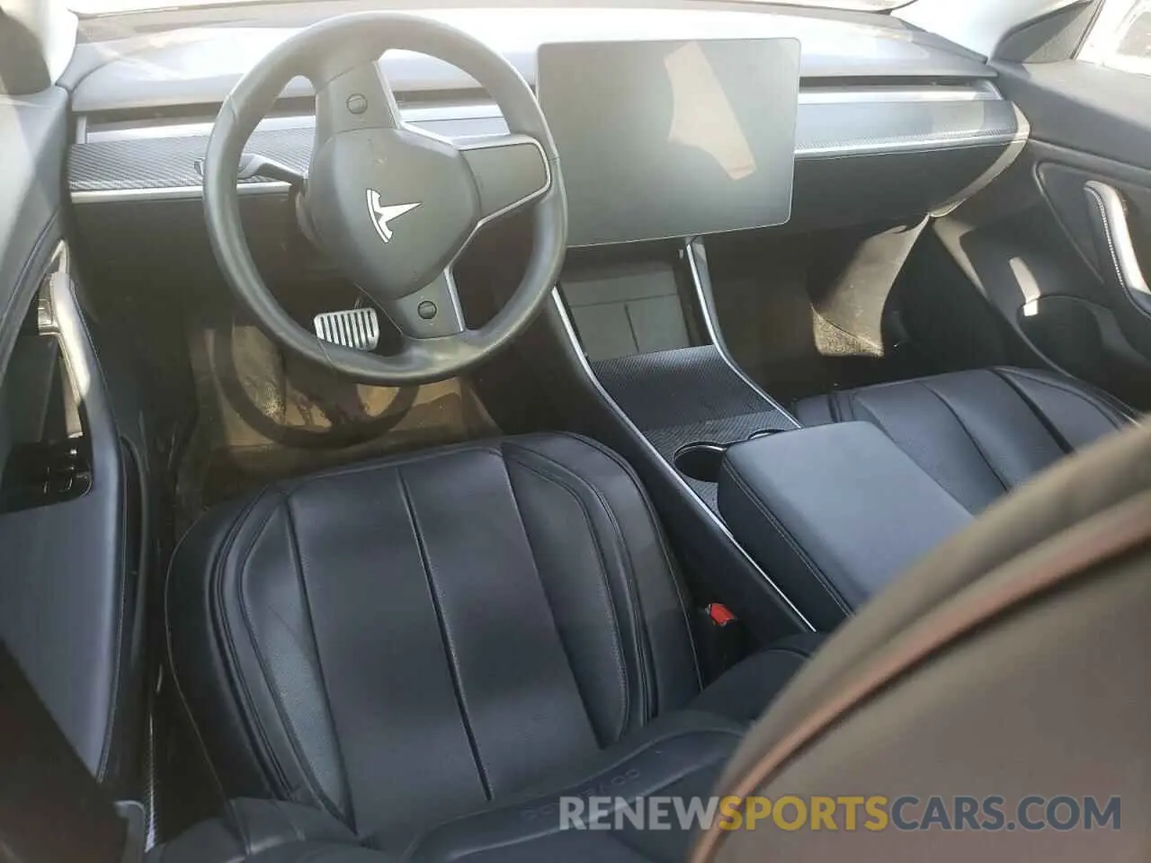 8 Photograph of a damaged car 5YJ3E1EB9LF665032 TESLA MODEL 3 2020
