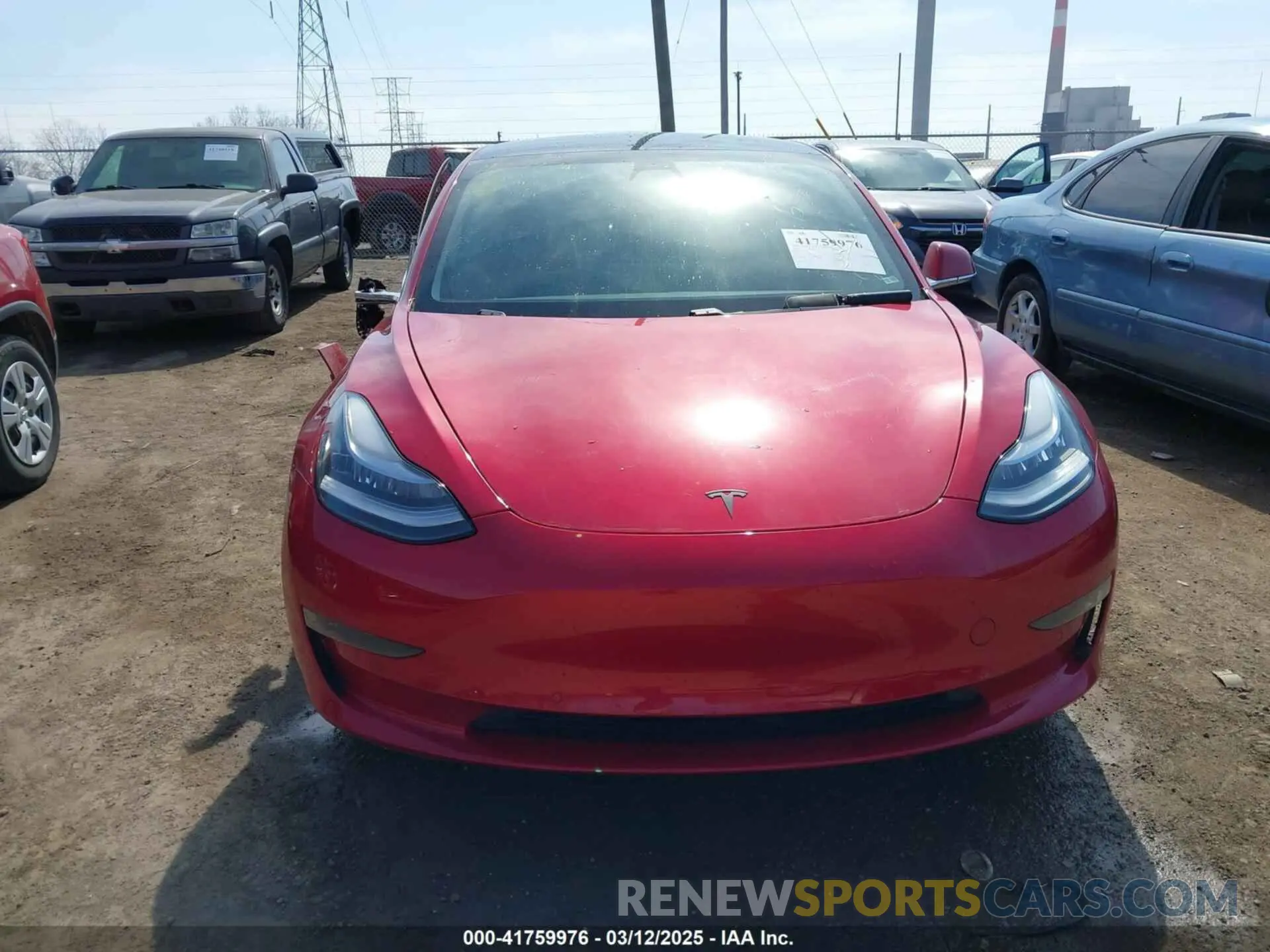 12 Photograph of a damaged car 5YJ3E1EB9LF666066 TESLA MODEL 3 2020