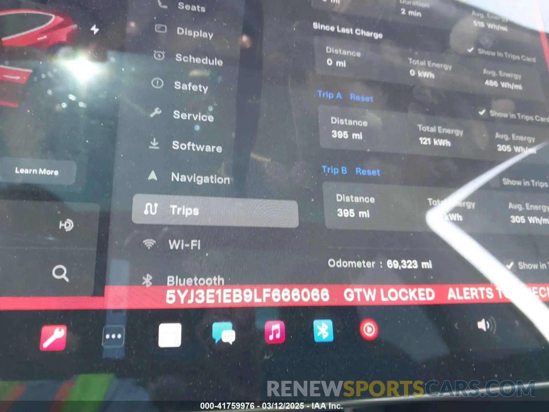 7 Photograph of a damaged car 5YJ3E1EB9LF666066 TESLA MODEL 3 2020