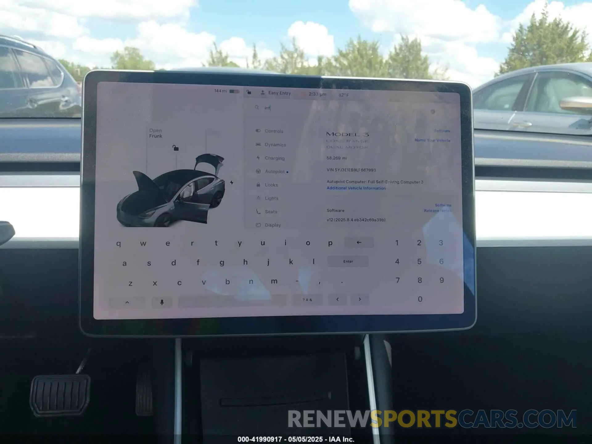 18 Photograph of a damaged car 5YJ3E1EB9LF667993 TESLA MODEL 3 2020