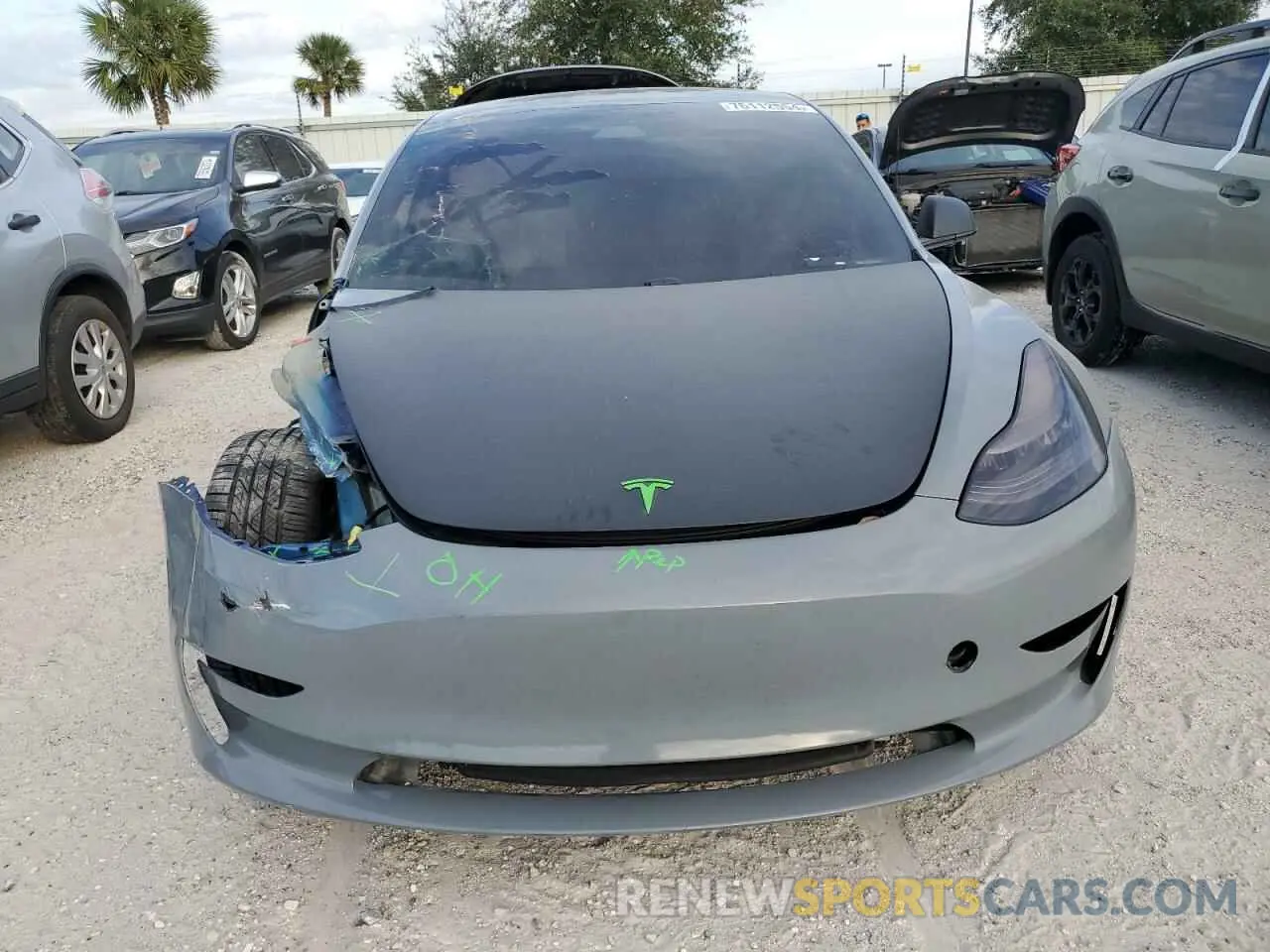 5 Photograph of a damaged car 5YJ3E1EB9LF668433 TESLA MODEL 3 2020