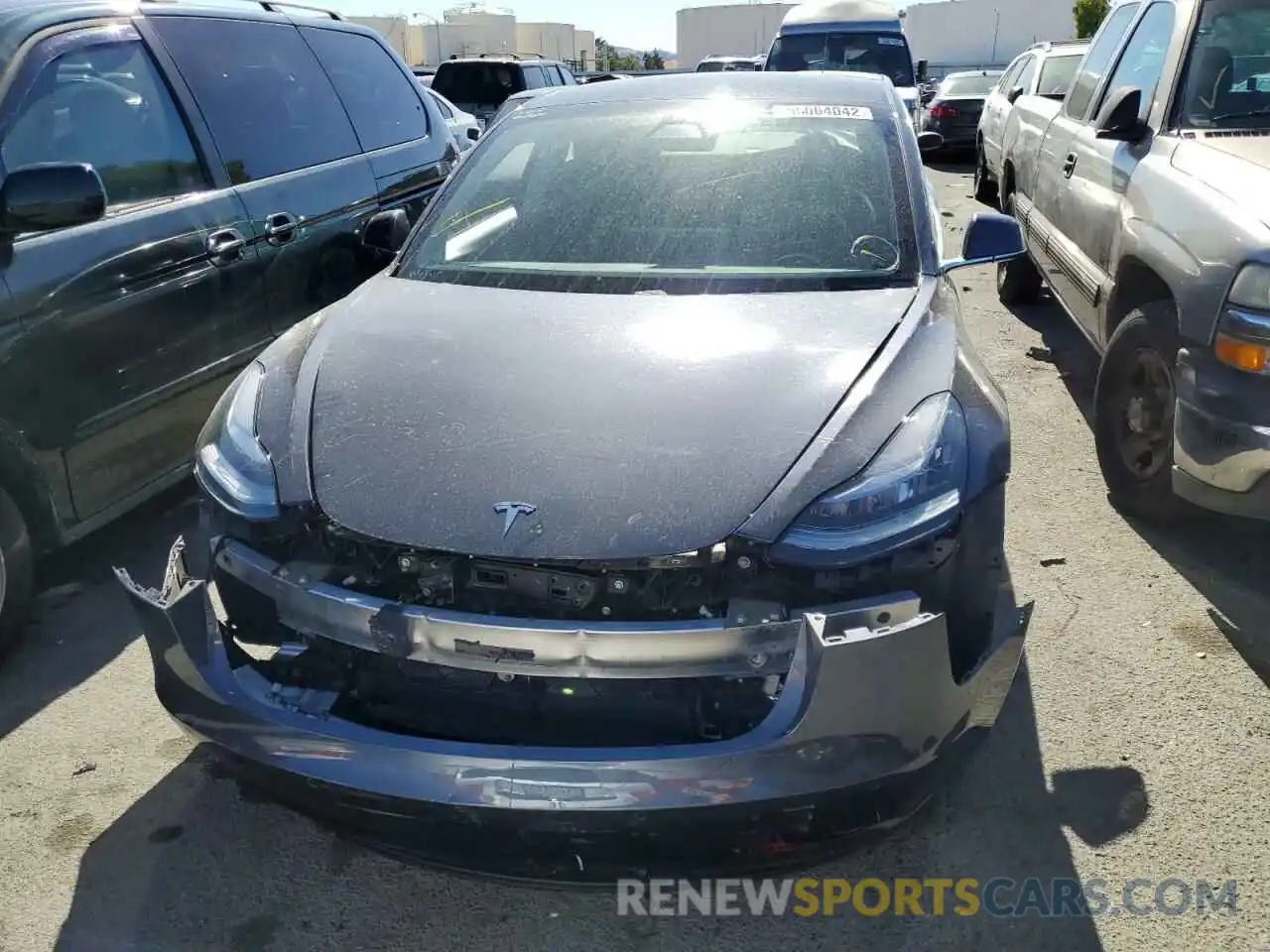 9 Photograph of a damaged car 5YJ3E1EB9LF735029 TESLA MODEL 3 2020