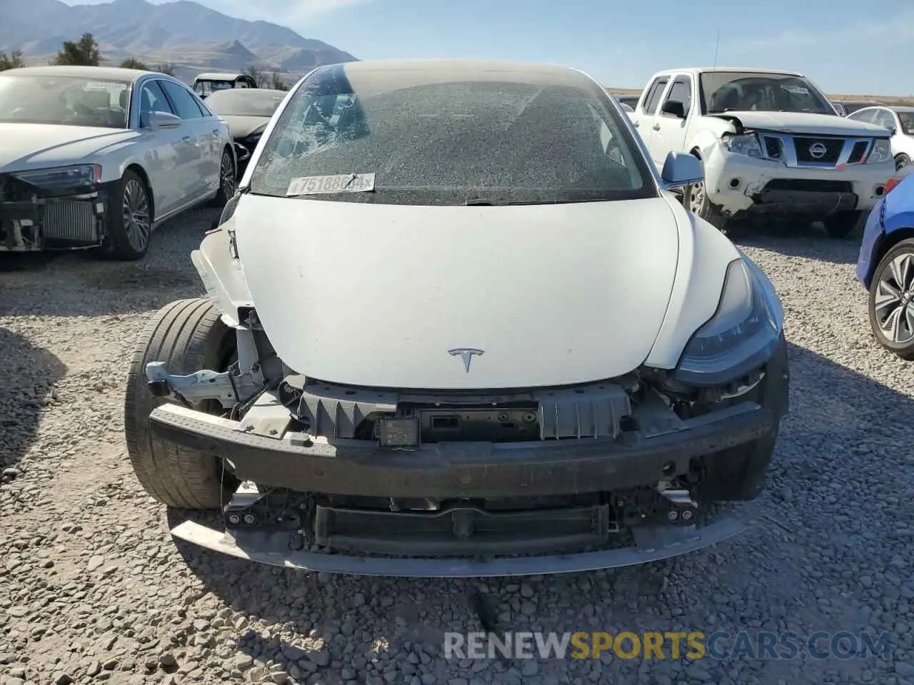 5 Photograph of a damaged car 5YJ3E1EB9LF735189 TESLA MODEL 3 2020