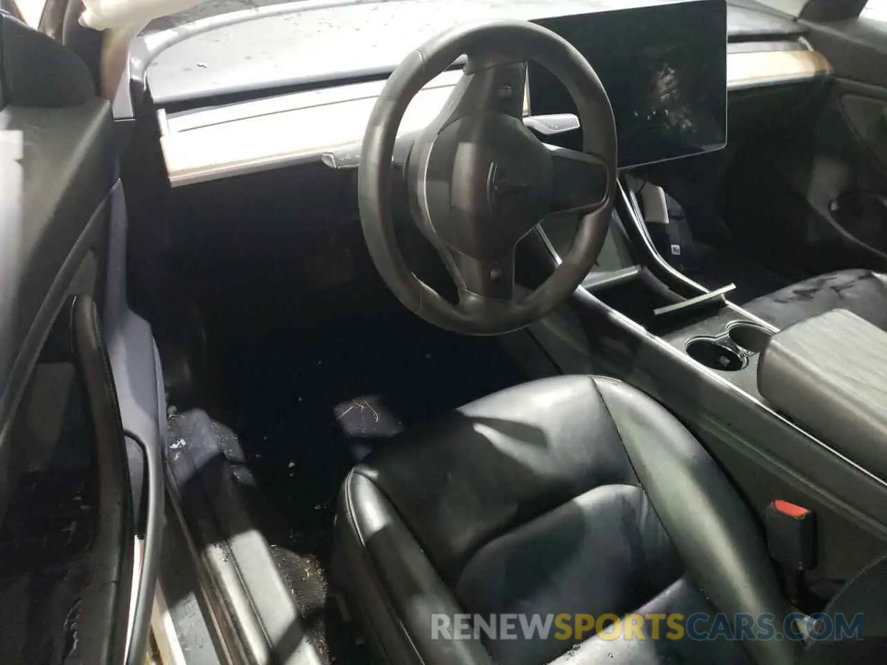 8 Photograph of a damaged car 5YJ3E1EB9LF741624 TESLA MODEL 3 2020