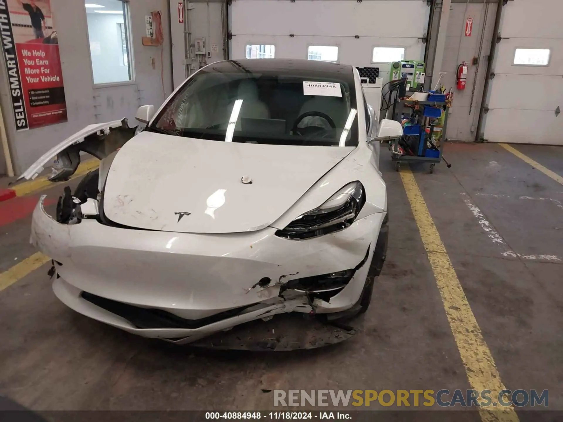 12 Photograph of a damaged car 5YJ3E1EB9LF742756 TESLA MODEL 3 2020