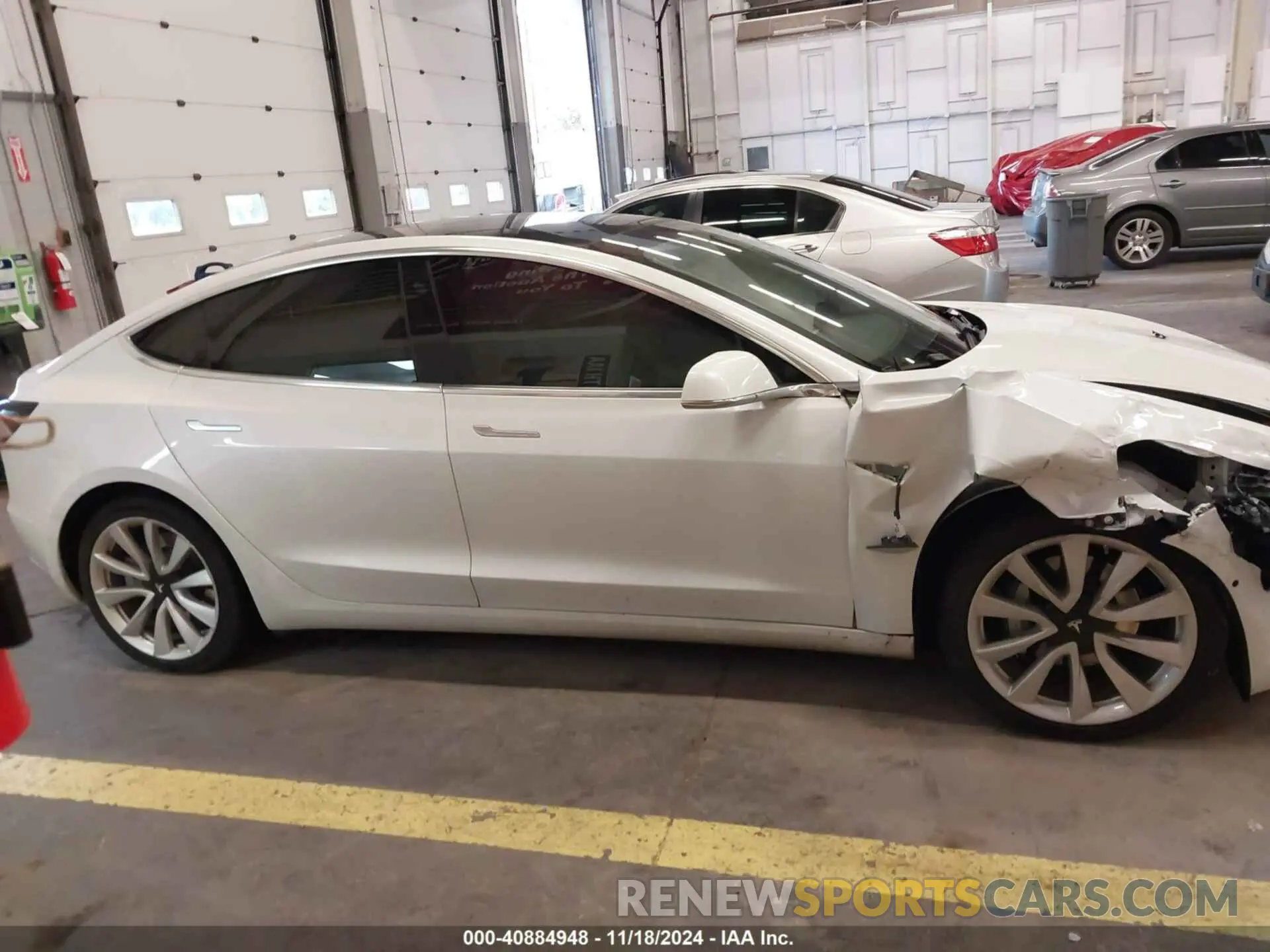 13 Photograph of a damaged car 5YJ3E1EB9LF742756 TESLA MODEL 3 2020