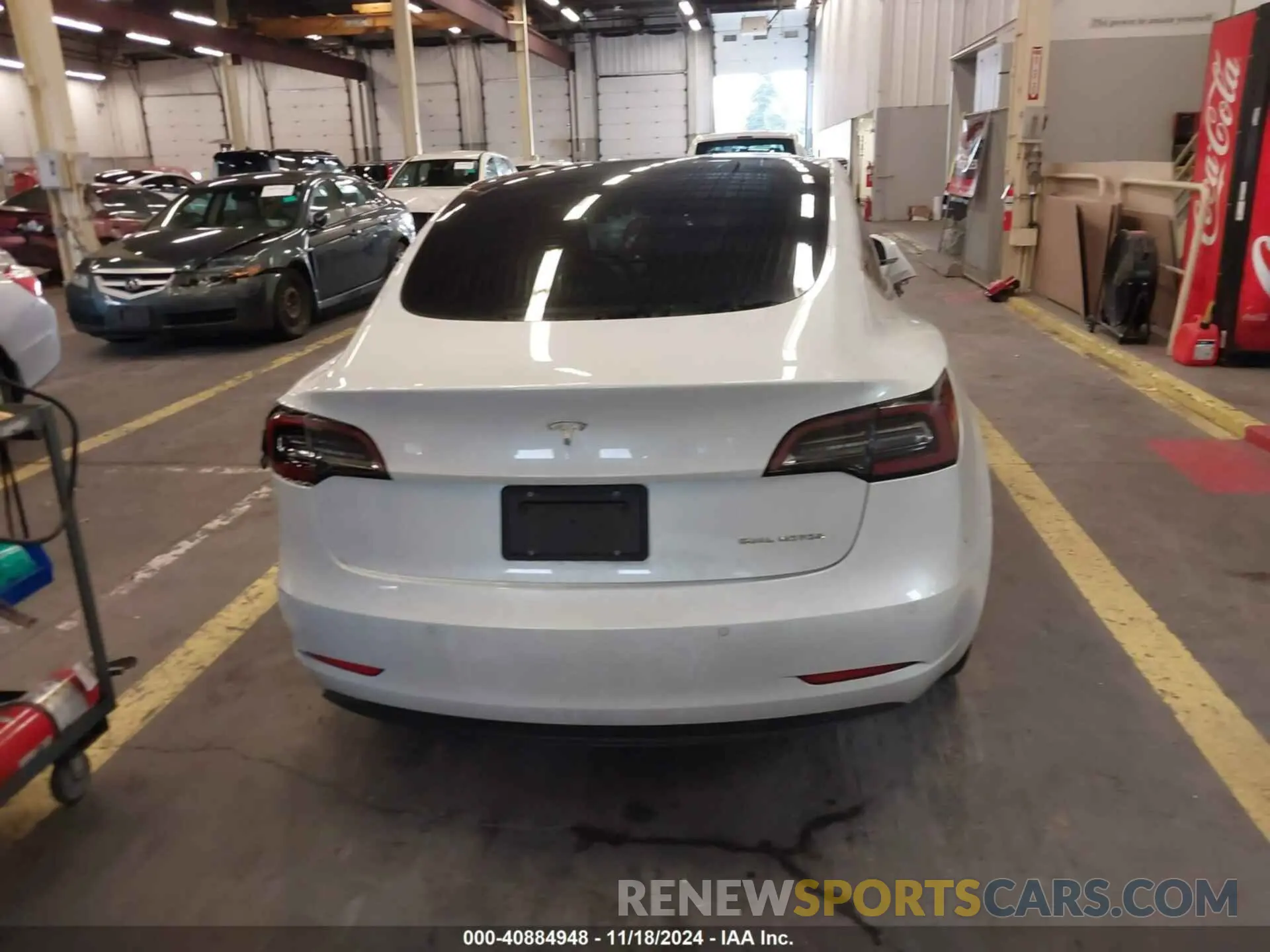 16 Photograph of a damaged car 5YJ3E1EB9LF742756 TESLA MODEL 3 2020