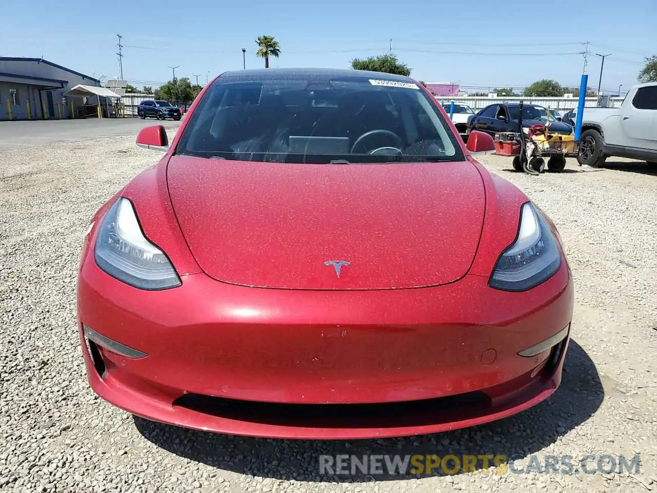 5 Photograph of a damaged car 5YJ3E1EB9LF744314 TESLA MODEL 3 2020