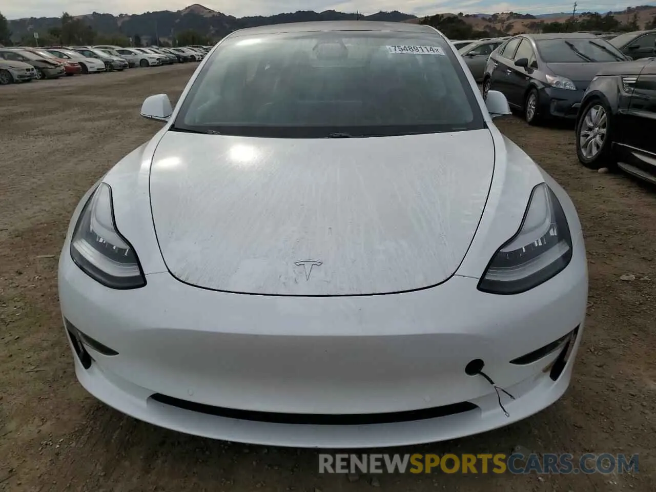 5 Photograph of a damaged car 5YJ3E1EB9LF746483 TESLA MODEL 3 2020