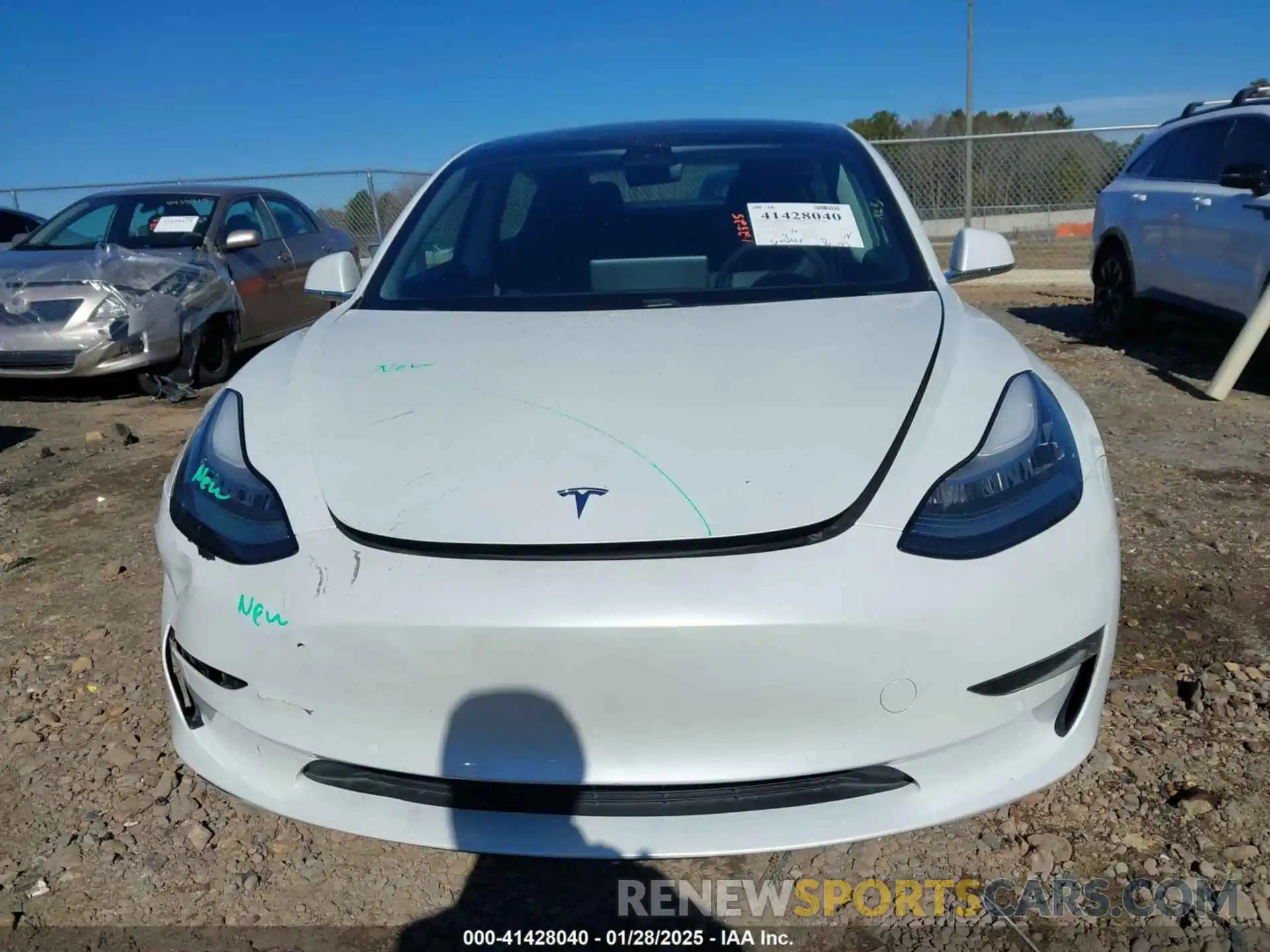 12 Photograph of a damaged car 5YJ3E1EB9LF746824 TESLA MODEL 3 2020