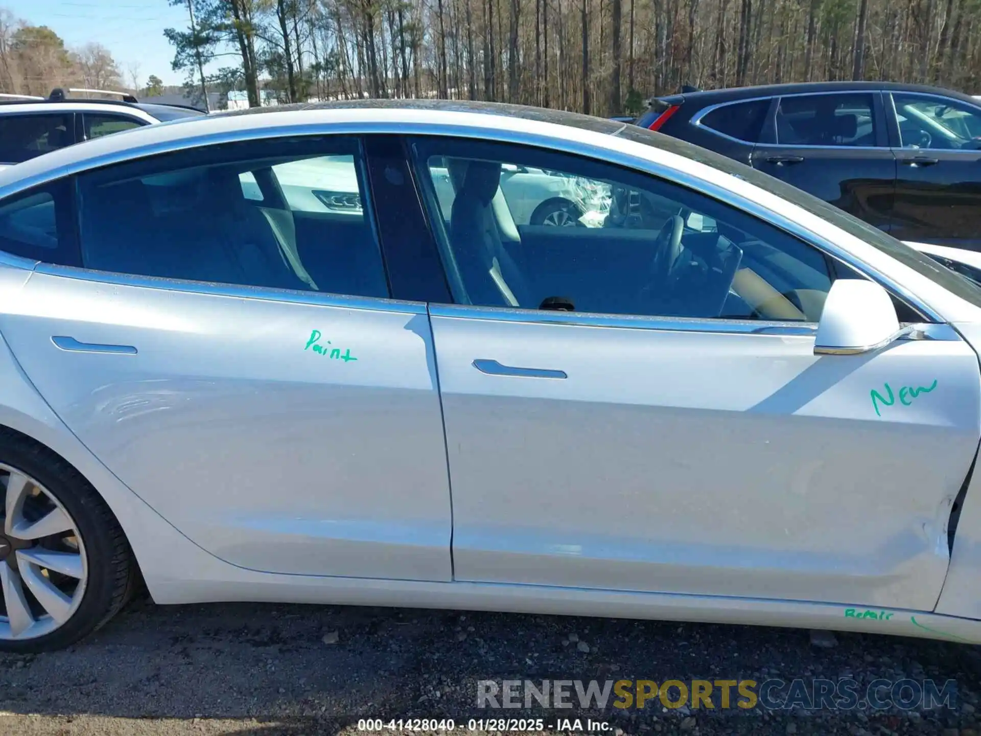 13 Photograph of a damaged car 5YJ3E1EB9LF746824 TESLA MODEL 3 2020