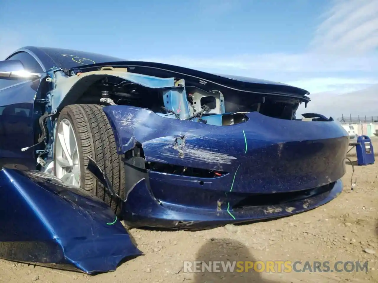 9 Photograph of a damaged car 5YJ3E1EB9LF769651 TESLA MODEL 3 2020