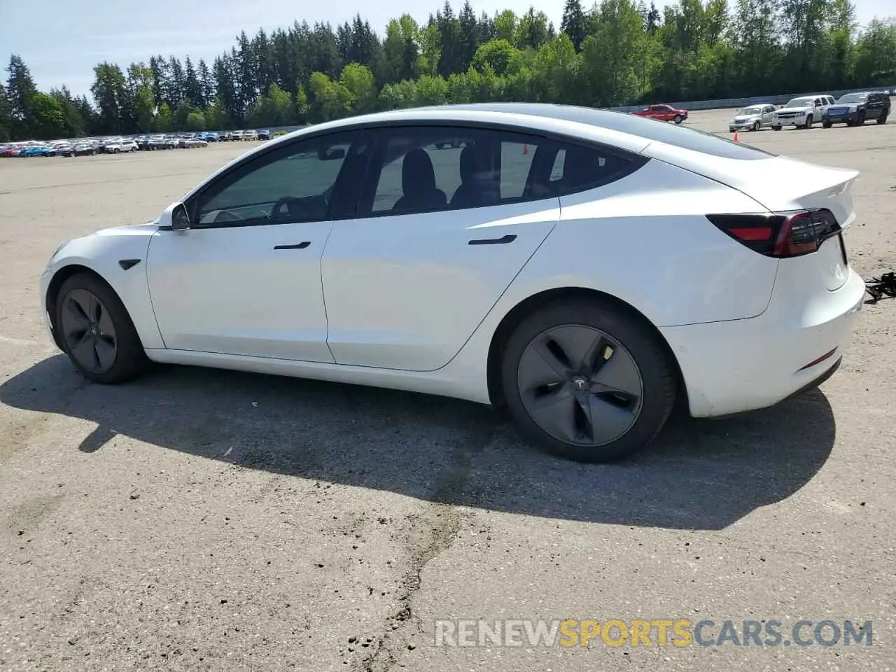 2 Photograph of a damaged car 5YJ3E1EB9LF770329 TESLA MODEL 3 2020