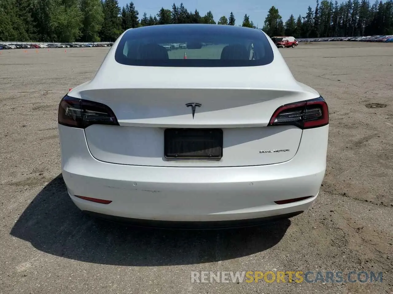 6 Photograph of a damaged car 5YJ3E1EB9LF770329 TESLA MODEL 3 2020