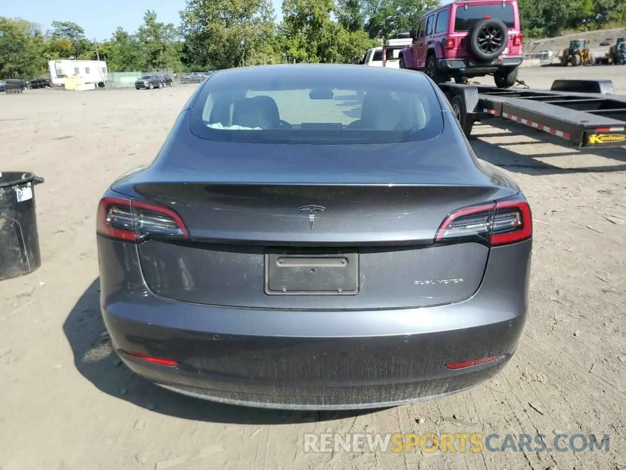 6 Photograph of a damaged car 5YJ3E1EB9LF782934 TESLA MODEL 3 2020