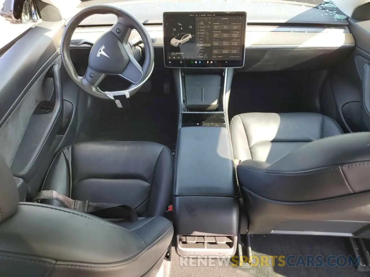 8 Photograph of a damaged car 5YJ3E1EB9LF782996 TESLA MODEL 3 2020