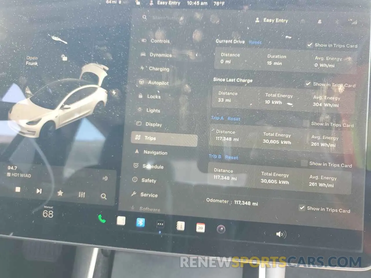 9 Photograph of a damaged car 5YJ3E1EB9LF782996 TESLA MODEL 3 2020