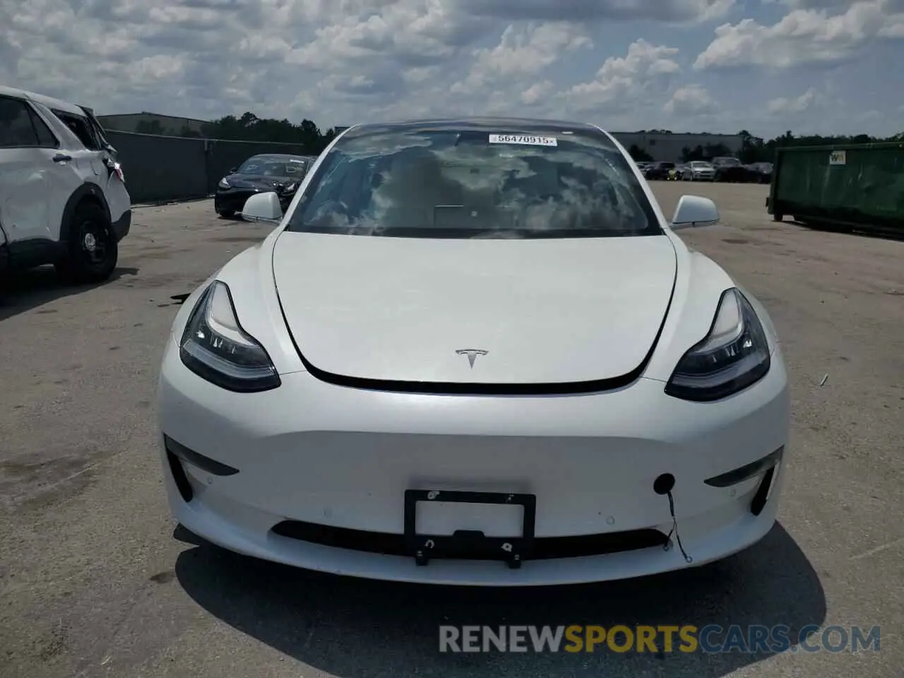 5 Photograph of a damaged car 5YJ3E1EB9LF788006 TESLA MODEL 3 2020
