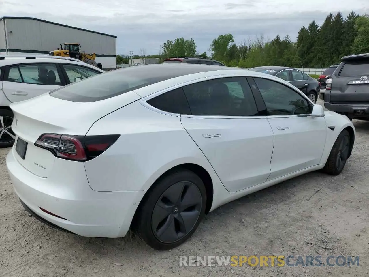 3 Photograph of a damaged car 5YJ3E1EB9LF801059 TESLA MODEL 3 2020