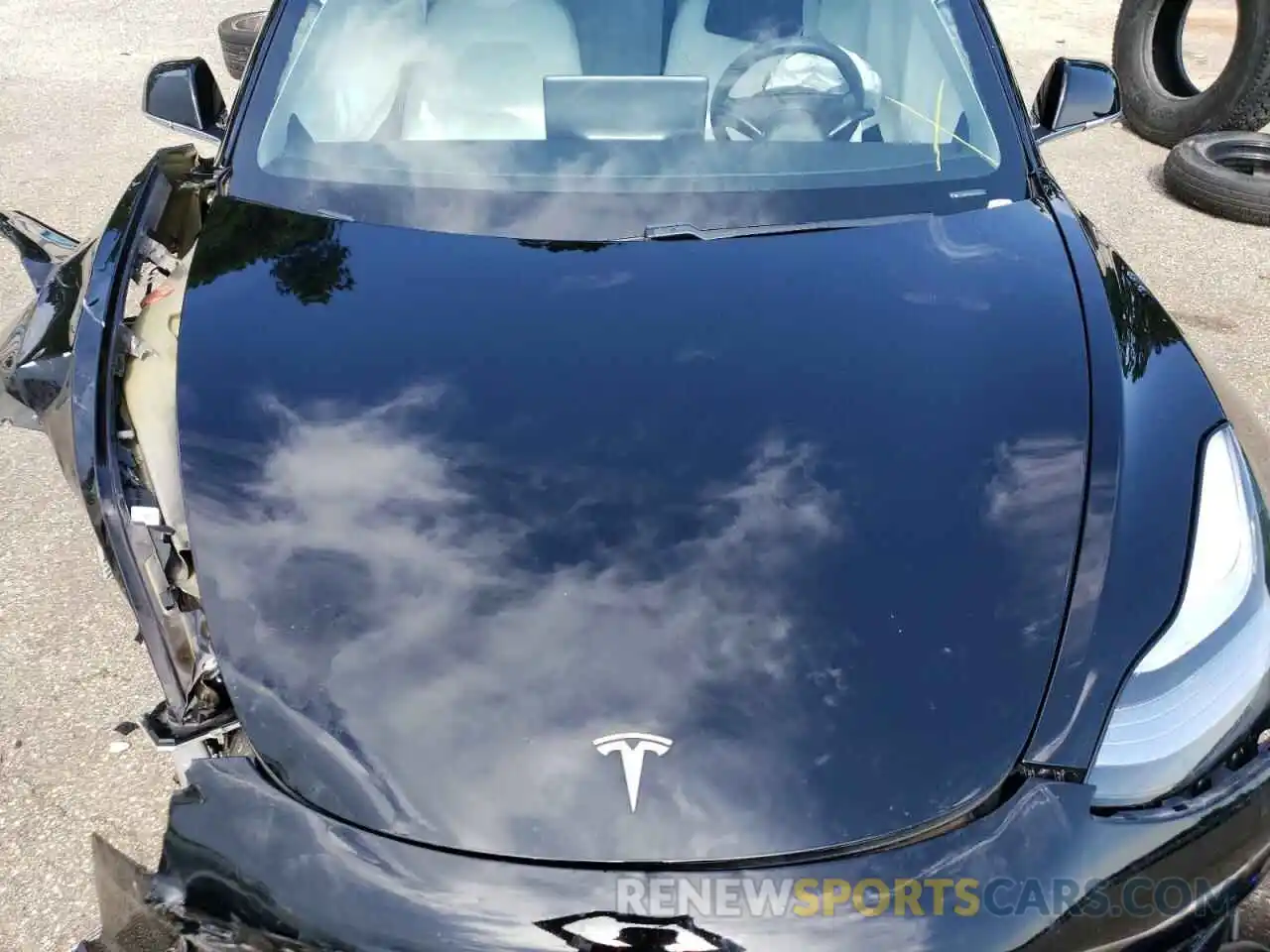 7 Photograph of a damaged car 5YJ3E1EBXLF601016 TESLA MODEL 3 2020