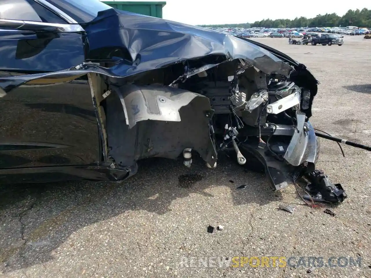 9 Photograph of a damaged car 5YJ3E1EBXLF601016 TESLA MODEL 3 2020