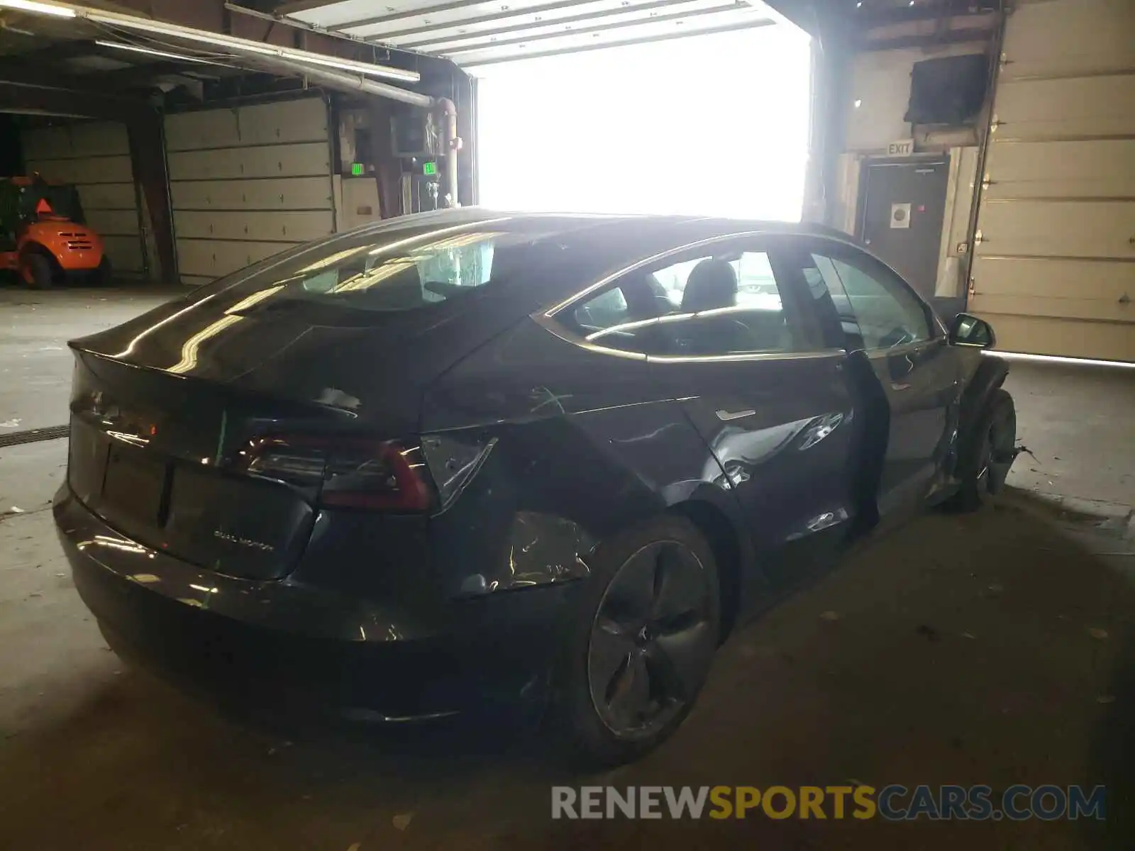 4 Photograph of a damaged car 5YJ3E1EBXLF616230 TESLA MODEL 3 2020