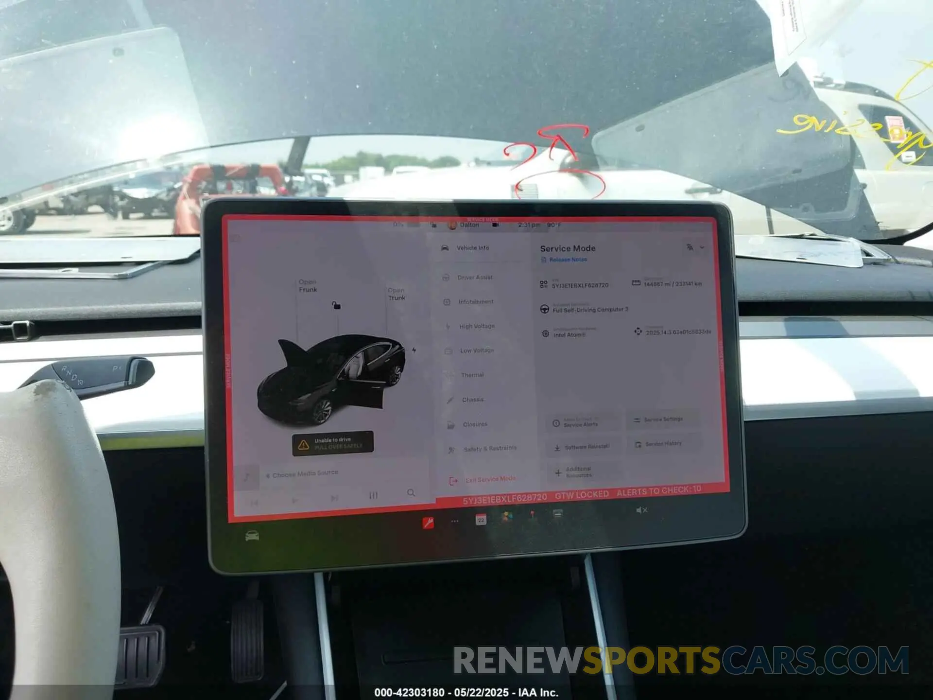 18 Photograph of a damaged car 5YJ3E1EBXLF628720 TESLA MODEL 3 2020