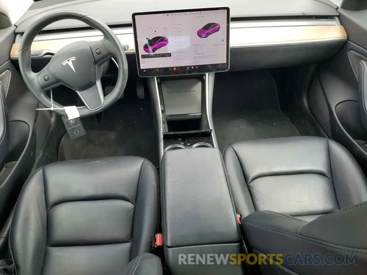 8 Photograph of a damaged car 5YJ3E1EBXLF635036 TESLA MODEL 3 2020