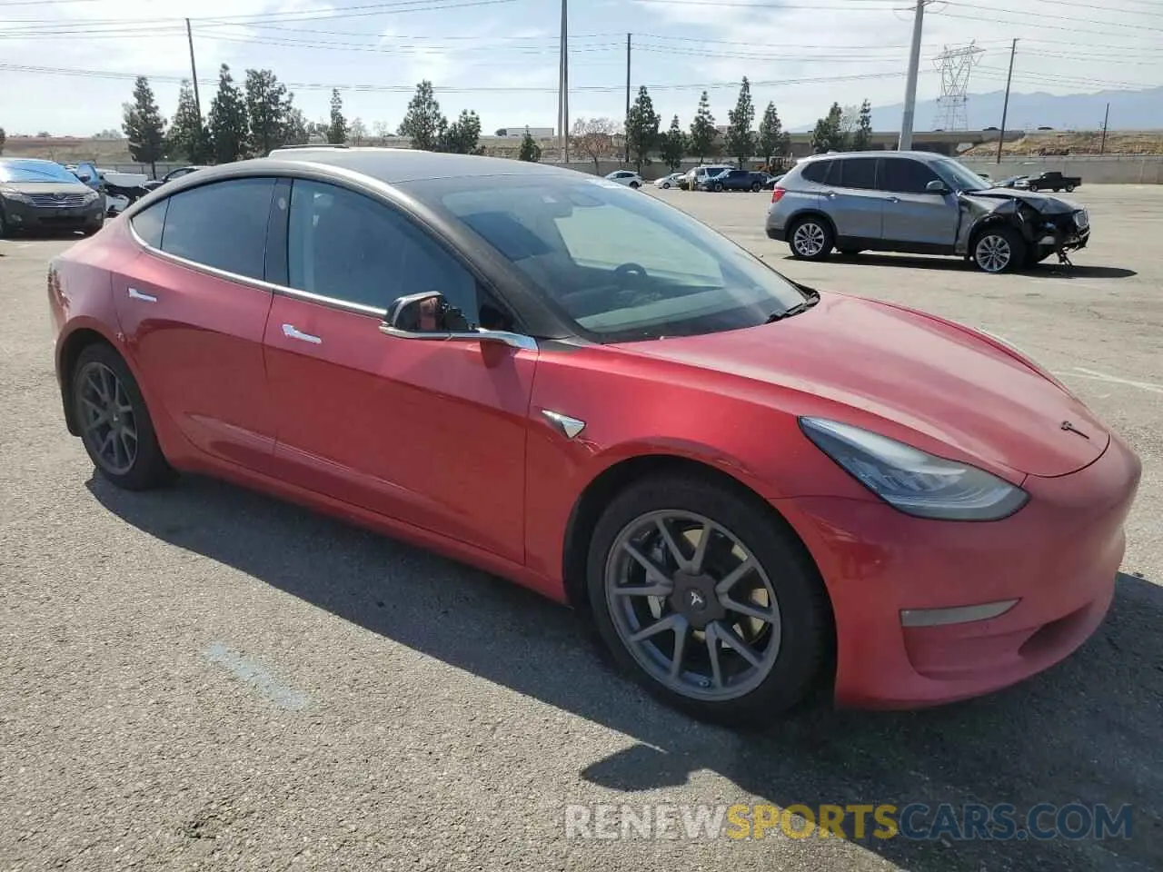 4 Photograph of a damaged car 5YJ3E1EBXLF635957 TESLA MODEL 3 2020