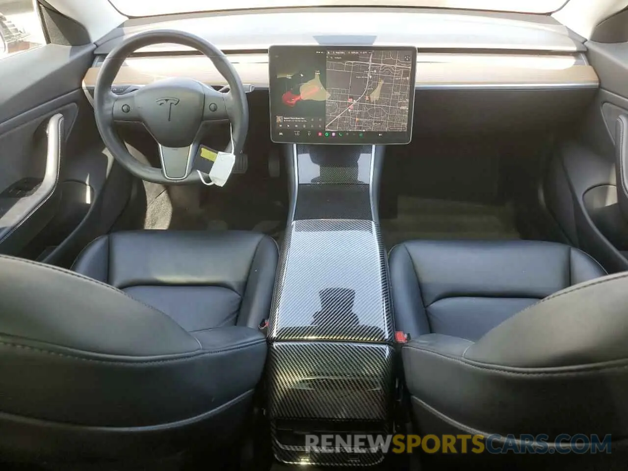 8 Photograph of a damaged car 5YJ3E1EBXLF635957 TESLA MODEL 3 2020
