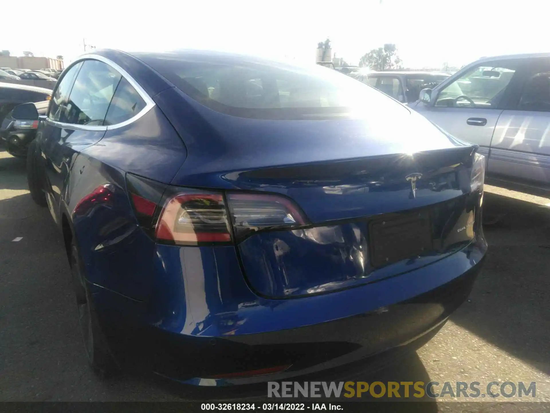 3 Photograph of a damaged car 5YJ3E1EBXLF636252 TESLA MODEL 3 2020