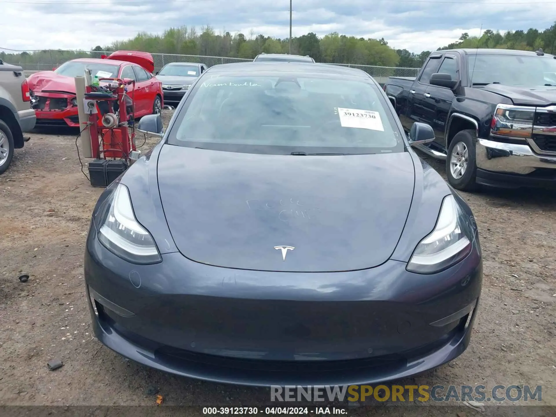 12 Photograph of a damaged car 5YJ3E1EBXLF636803 TESLA MODEL 3 2020