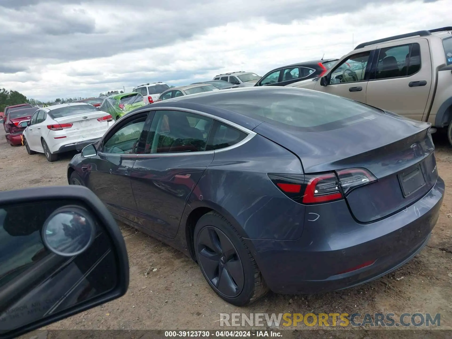 3 Photograph of a damaged car 5YJ3E1EBXLF636803 TESLA MODEL 3 2020