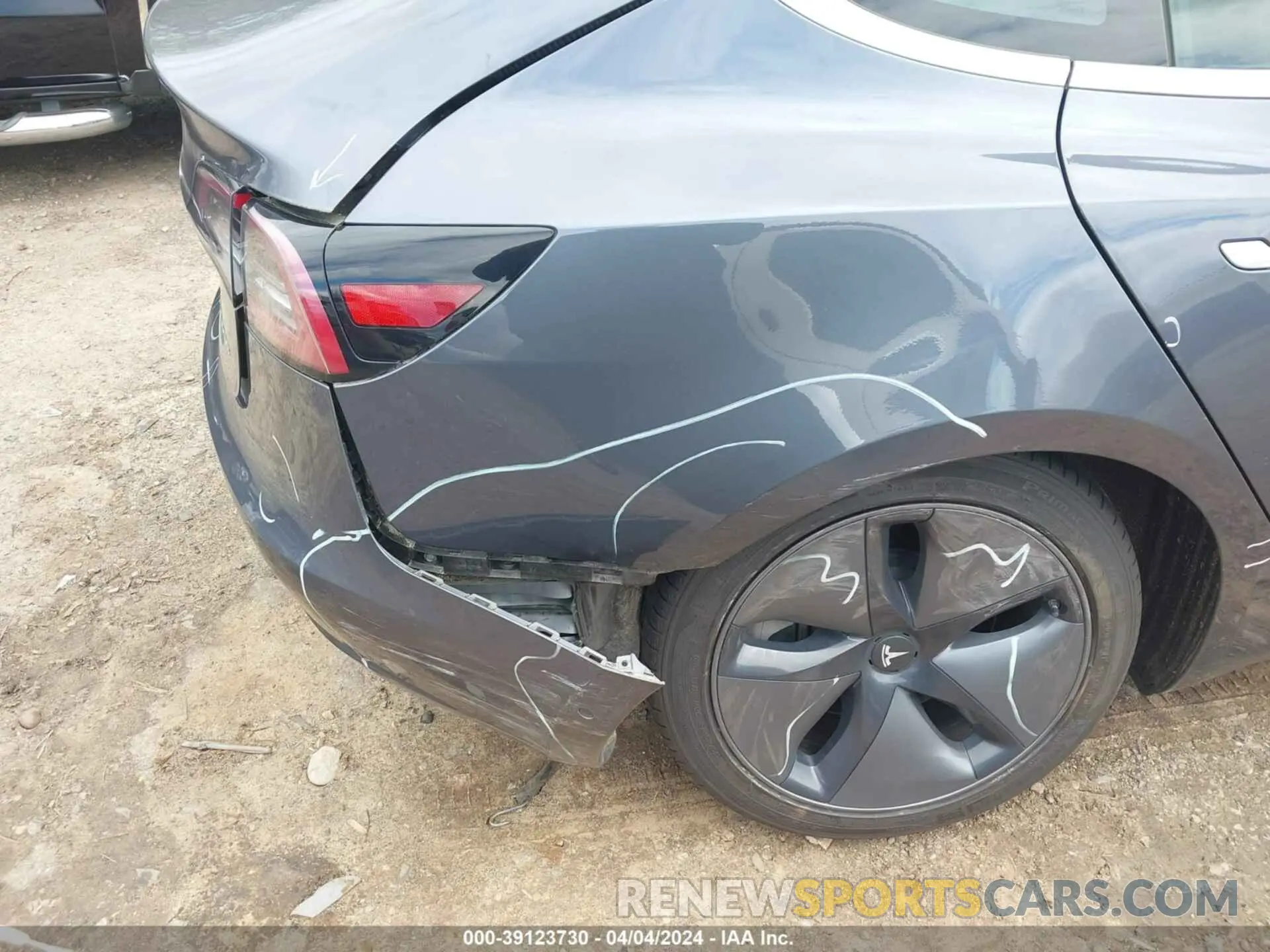 6 Photograph of a damaged car 5YJ3E1EBXLF636803 TESLA MODEL 3 2020