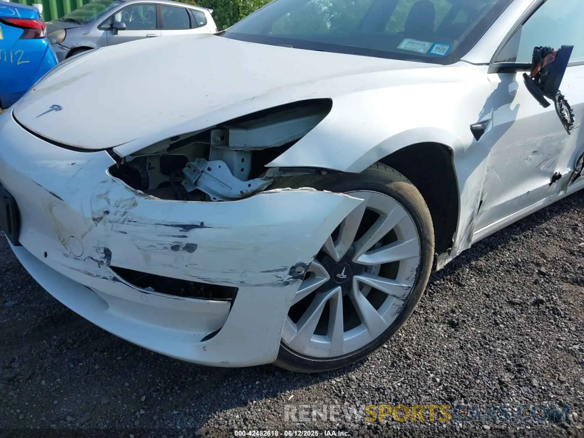 6 Photograph of a damaged car 5YJ3E1EBXLF636848 TESLA MODEL 3 2020