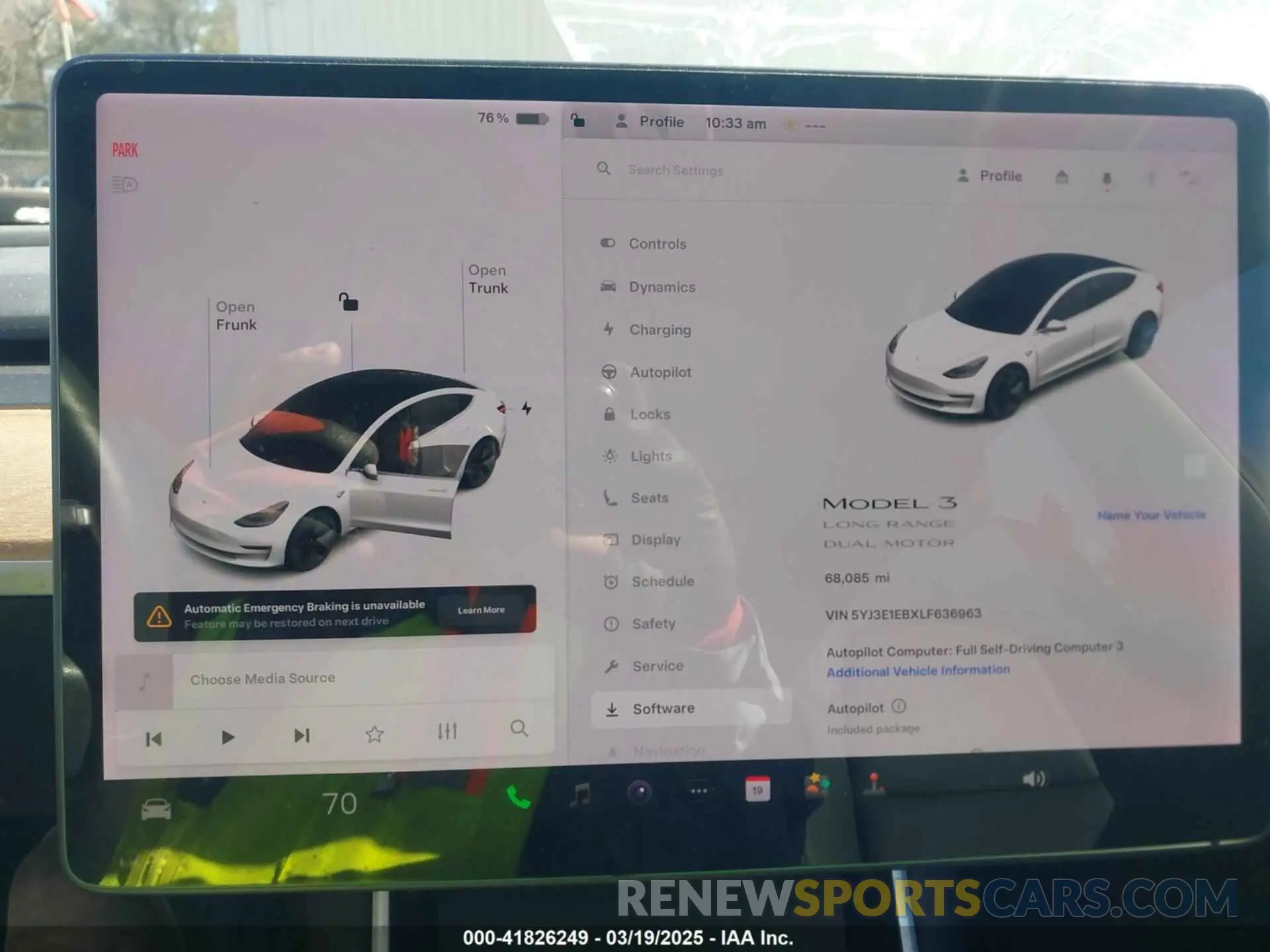 18 Photograph of a damaged car 5YJ3E1EBXLF636963 TESLA MODEL 3 2020