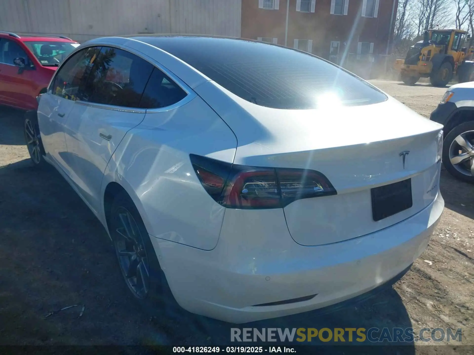 3 Photograph of a damaged car 5YJ3E1EBXLF636963 TESLA MODEL 3 2020