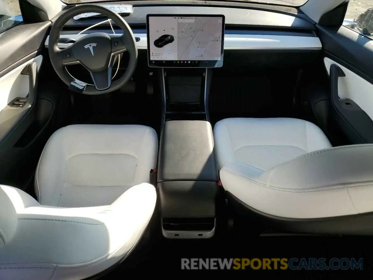 8 Photograph of a damaged car 5YJ3E1EBXLF639152 TESLA MODEL 3 2020