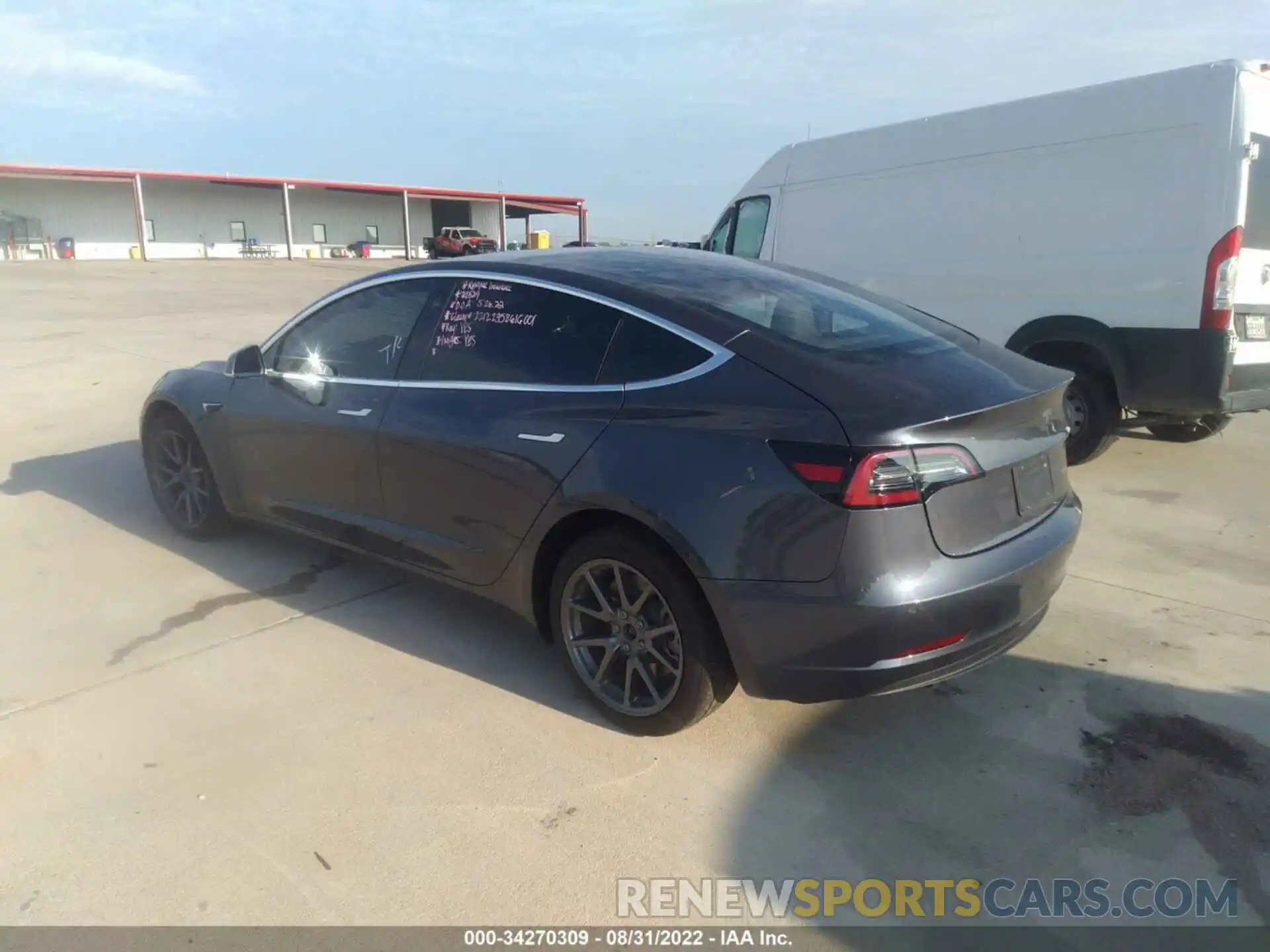 3 Photograph of a damaged car 5YJ3E1EBXLF647543 TESLA MODEL 3 2020