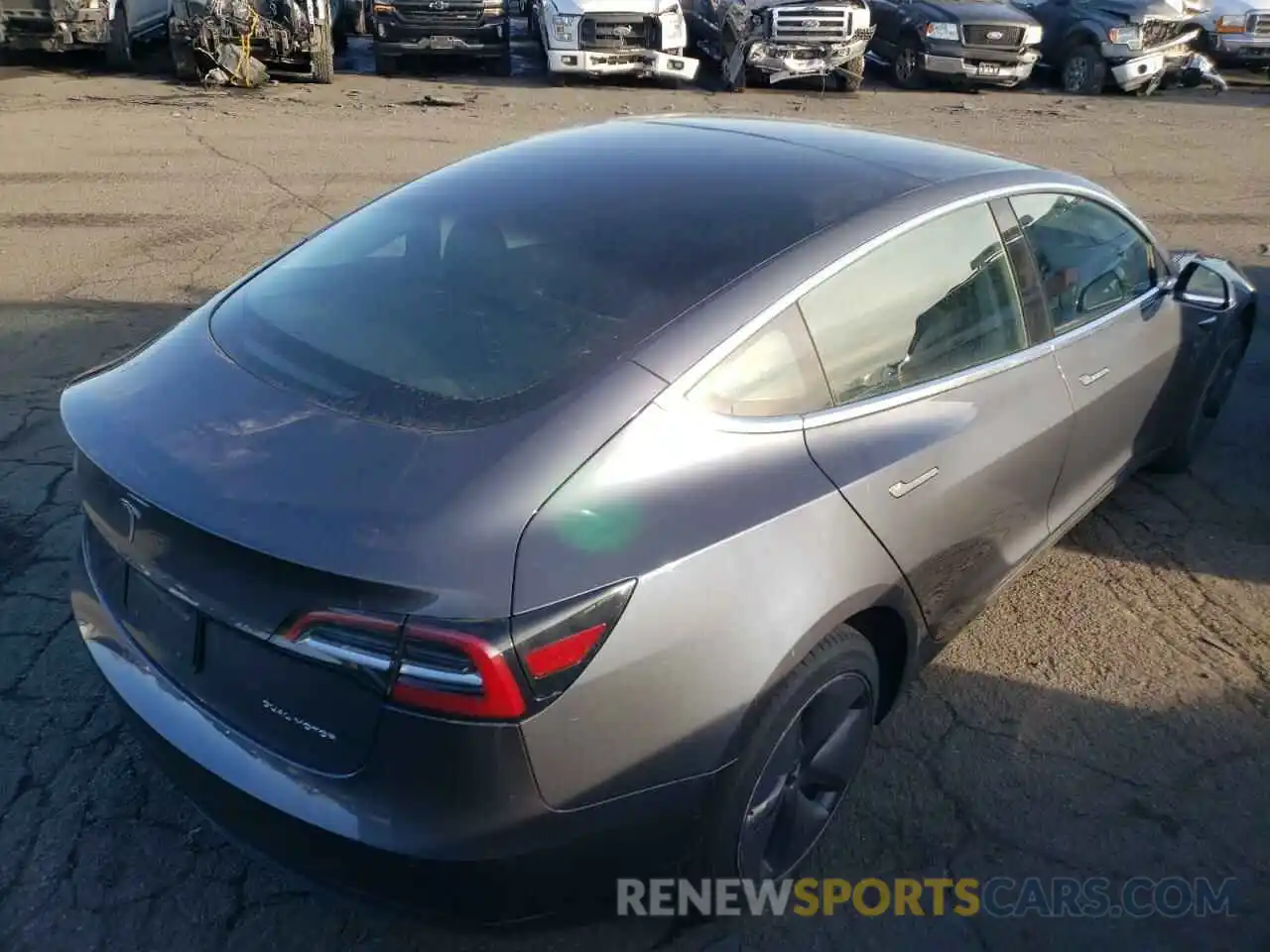 4 Photograph of a damaged car 5YJ3E1EBXLF649762 TESLA MODEL 3 2020