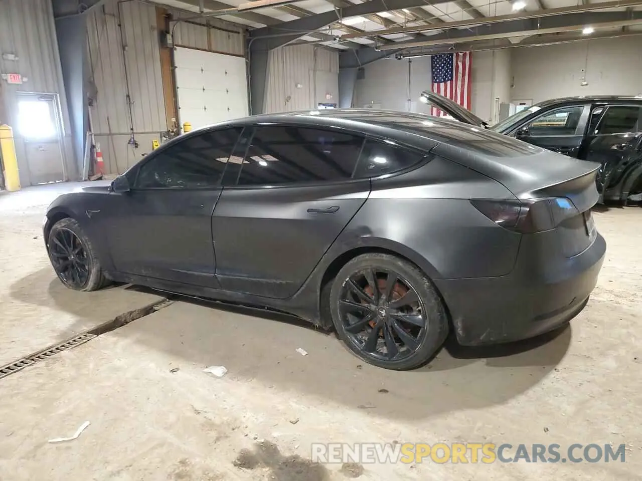 2 Photograph of a damaged car 5YJ3E1EBXLF650801 TESLA MODEL 3 2020