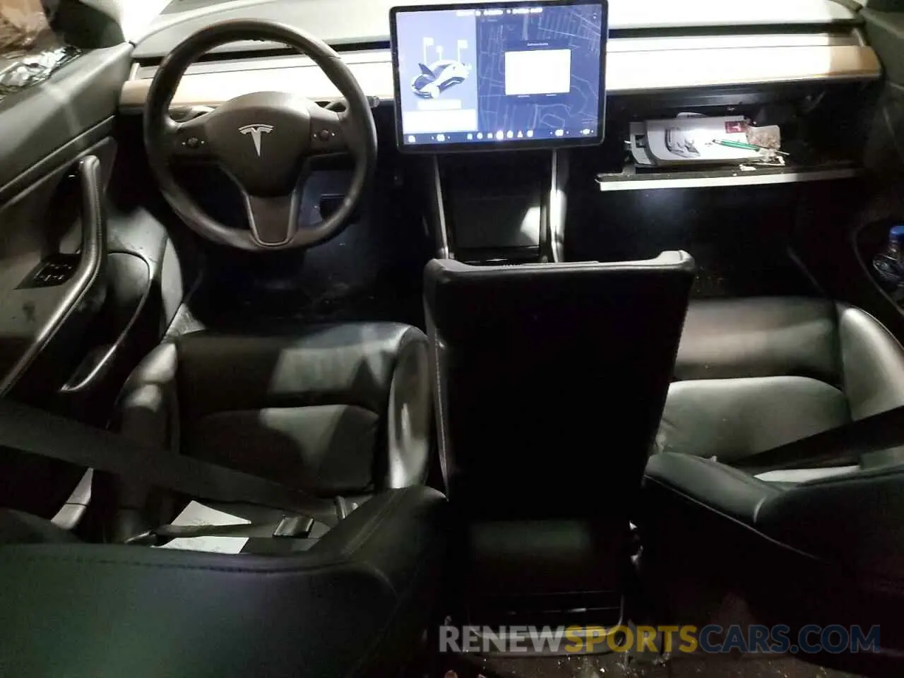 8 Photograph of a damaged car 5YJ3E1EBXLF650801 TESLA MODEL 3 2020