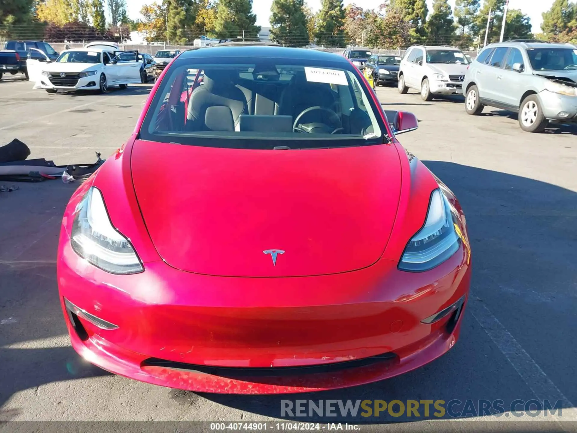 13 Photograph of a damaged car 5YJ3E1EBXLF651026 TESLA MODEL 3 2020