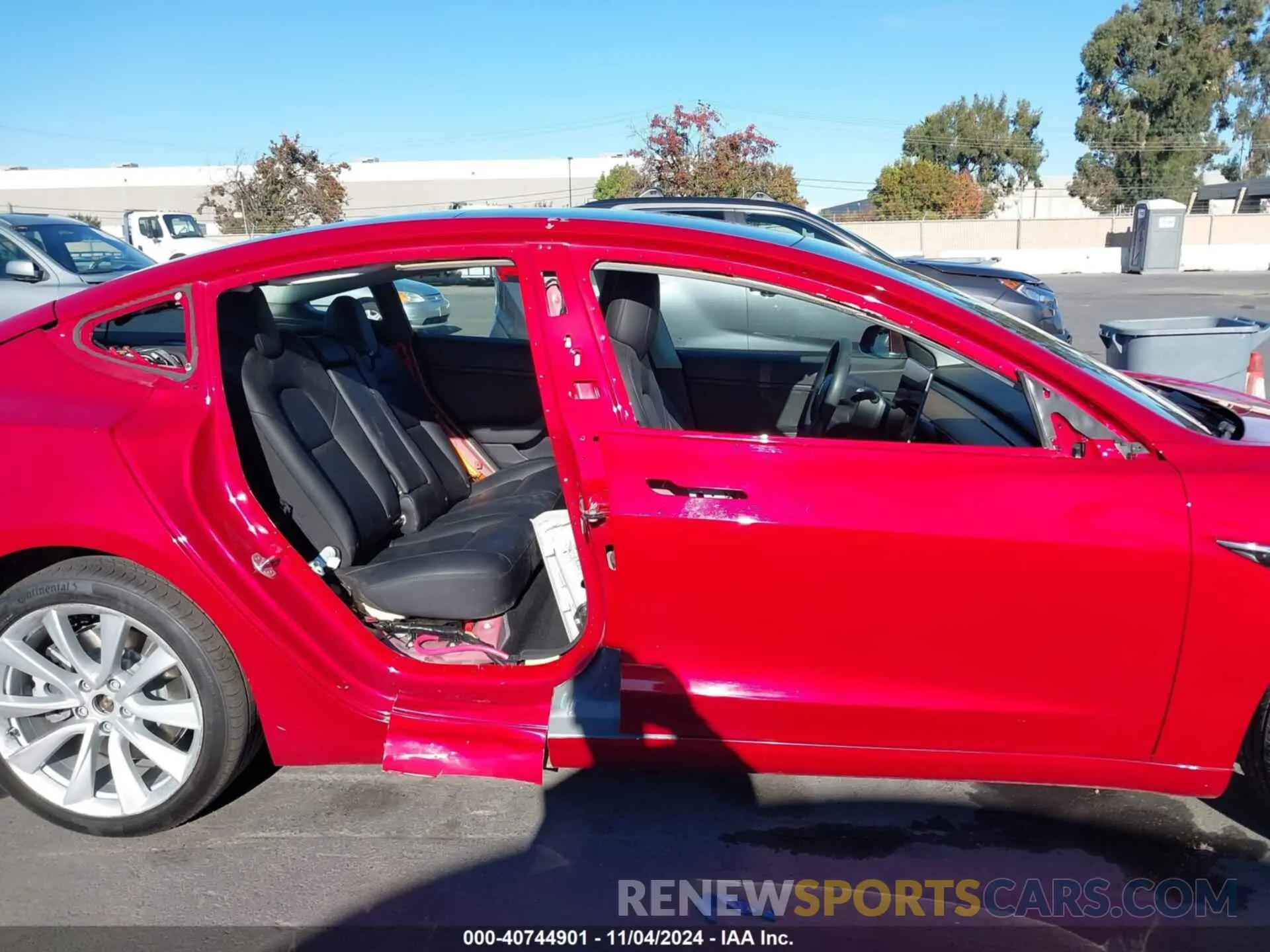 14 Photograph of a damaged car 5YJ3E1EBXLF651026 TESLA MODEL 3 2020